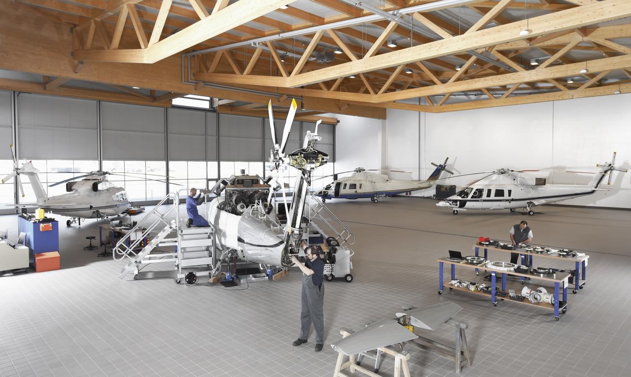 Wartung Helicopter