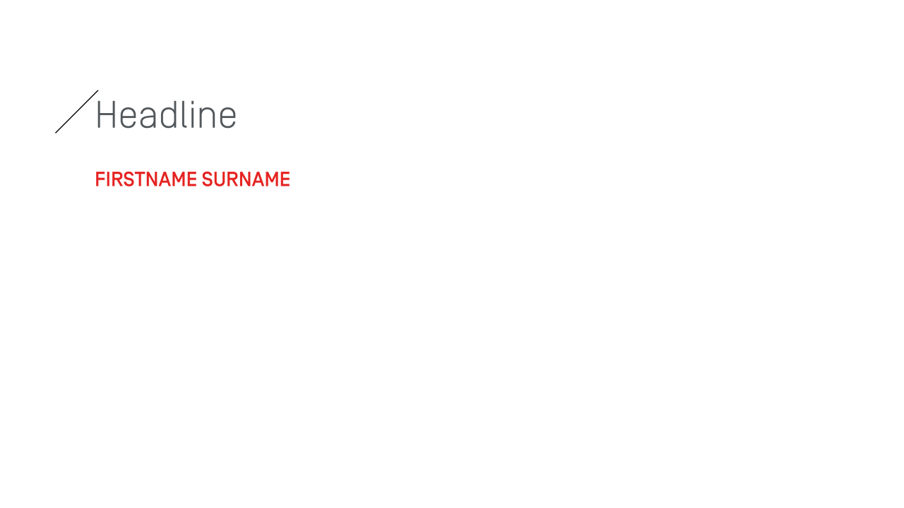 Subline Typografie