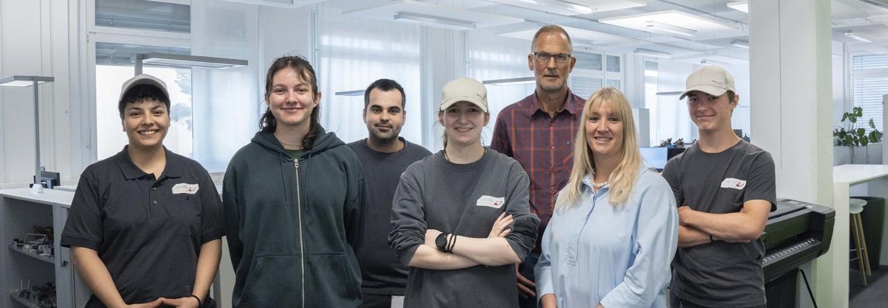 Teamfoto klein
