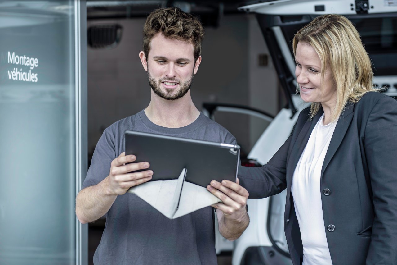 Kundengespräch Polycom, Kundenservice