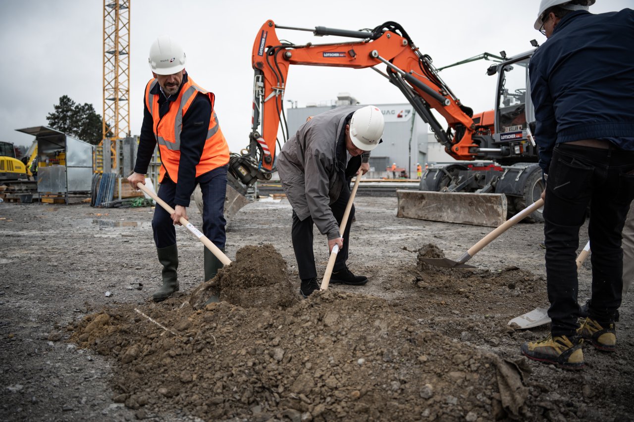 Grundsteinlegung Real Estate