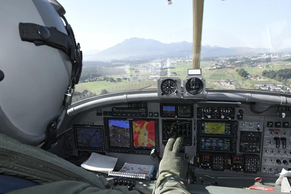 Pilatus PC-6 Cockpit