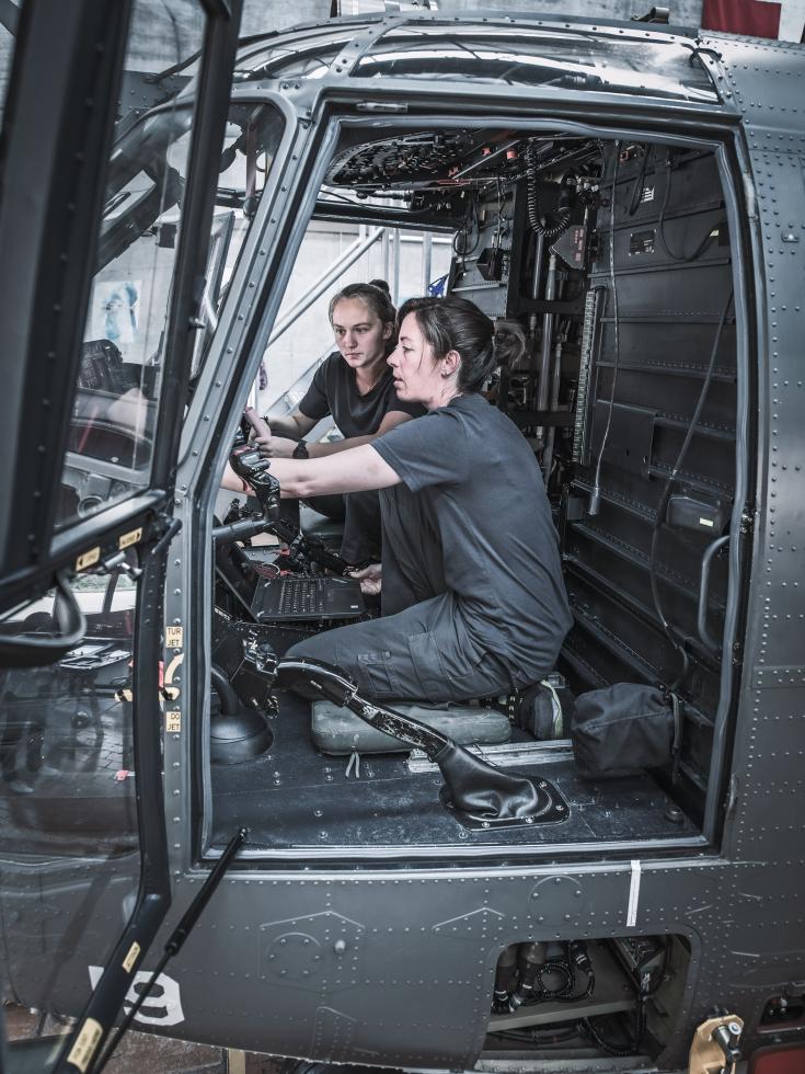 2 Freun im Helicopter