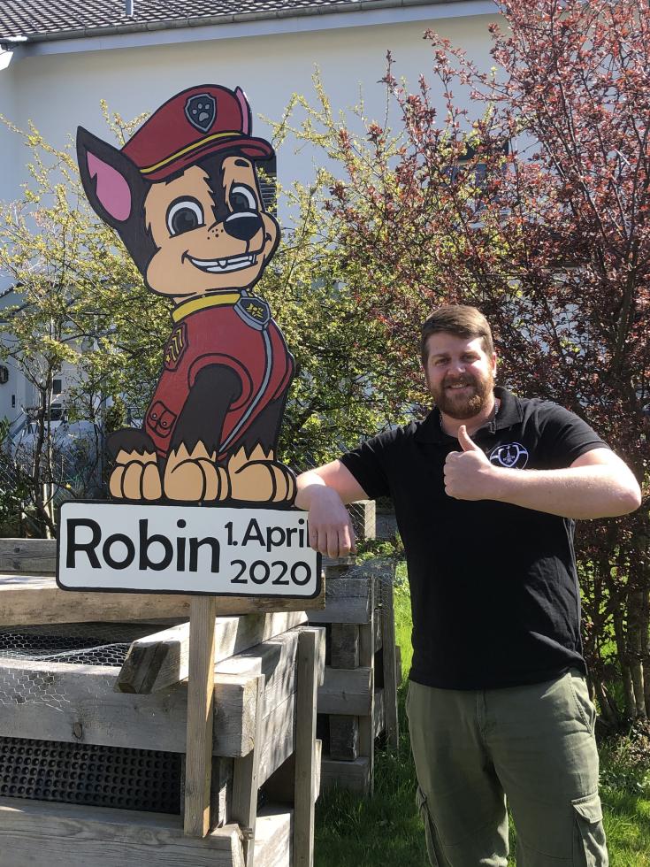 Nachwuchs Robin