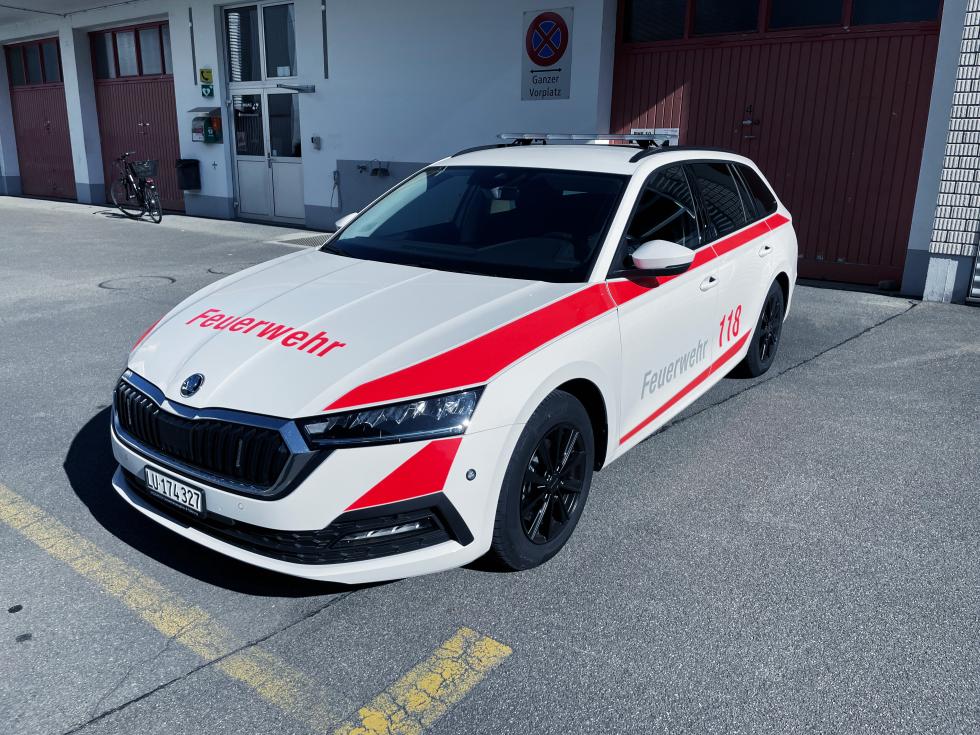 Pikettfahrzeug RUAG Betriebsfeuerwehr
