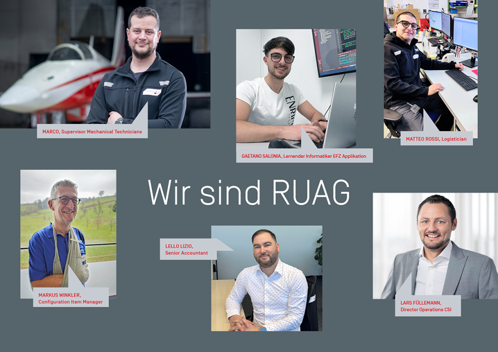 Wir sind RUAG Beiträge 01/2025