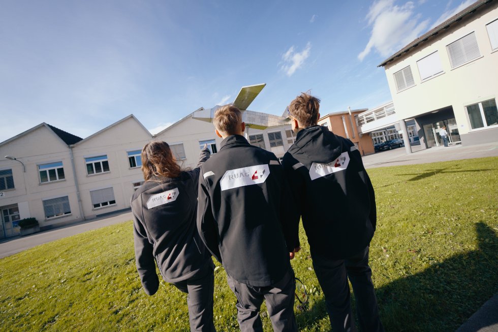 Gruppe von Lernenden