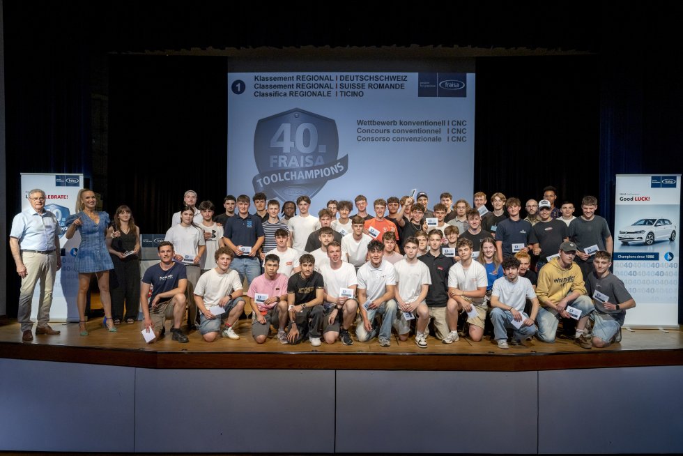 FRAISA Toolchampion Gruppenfoto